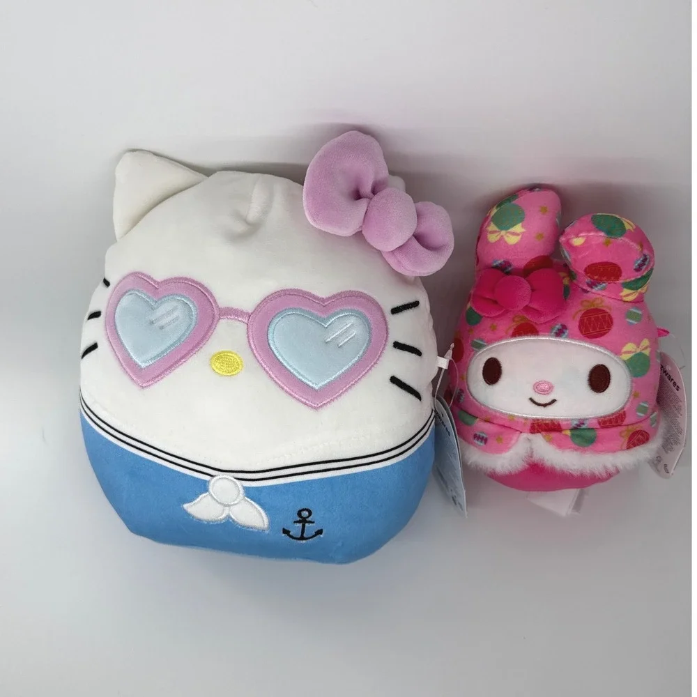 Squishmallows Sanrio Plush Bundle Unisex 7